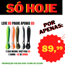 ISCA ARTIFICIAL REALISTA PESQUE MAIS - KITS PROMOCIONAIS