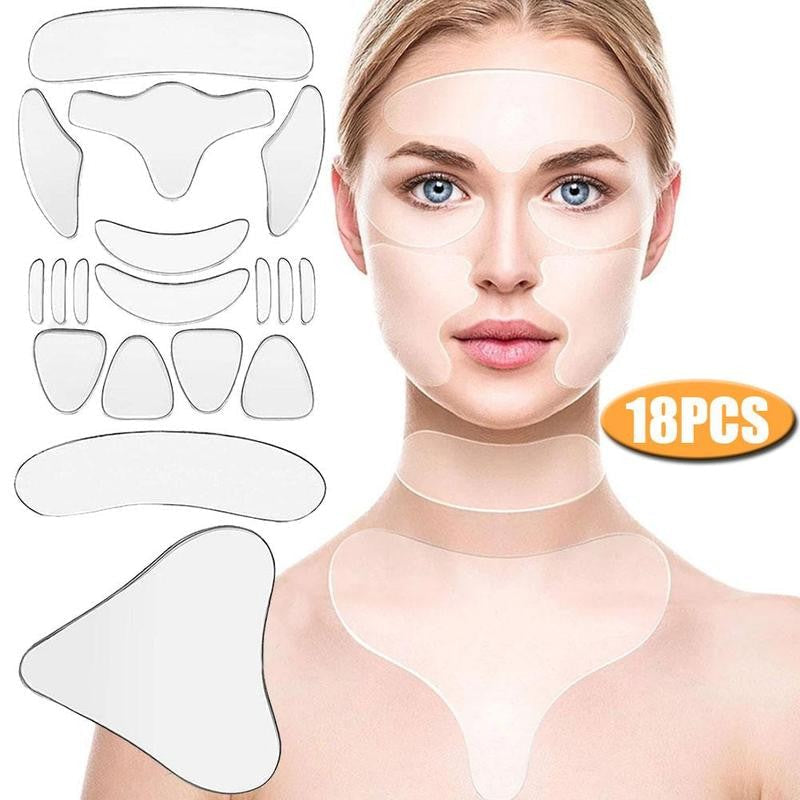 Kit's Peças de Silicone - Removedor Anti Rugas Facial Profissional