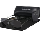 Óculos UltraVision 3.0 BN Aviador Polarizado Estilo Top Gun