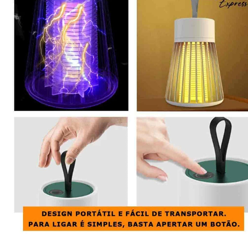 Kills BlackFly™ - Lâmpada Mata Mosquitos Ultravioleta - COMPRE 1 E GANHE OUTRO DE BRINDE!